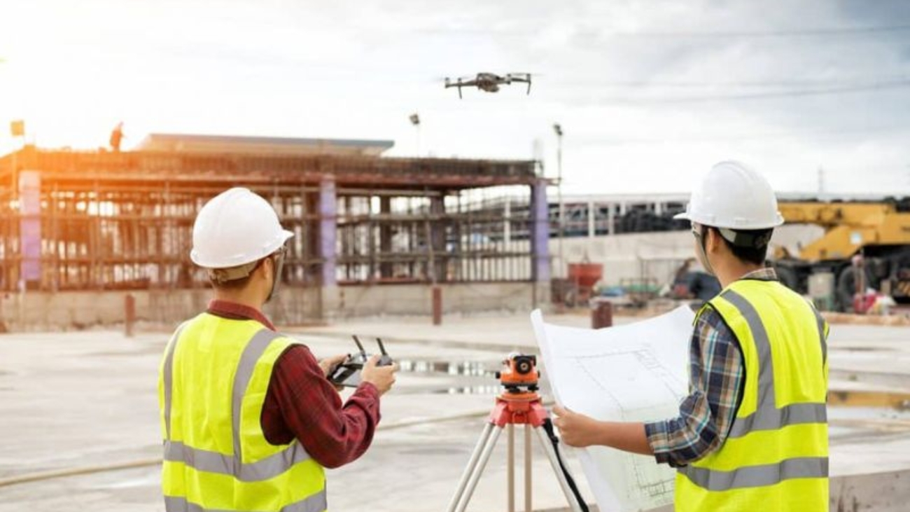 Drone For Construction Project Progress